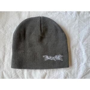 New Rare Teraflex Beanie in Grey/Gray Adult One Size Fits All Tuk Hat Cap